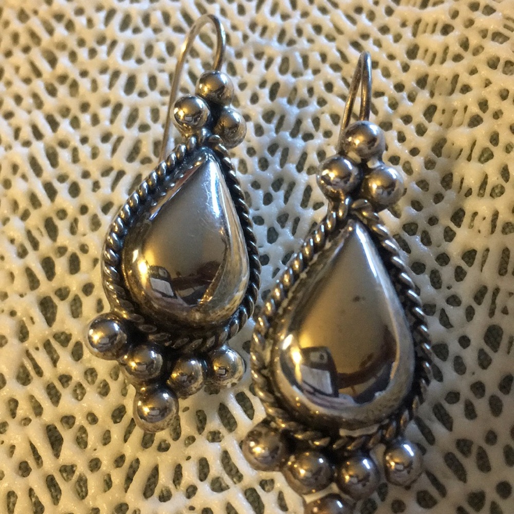 Silver Dangle Earrings